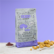 And og Kartoffel -kornfri hundefoder Grau