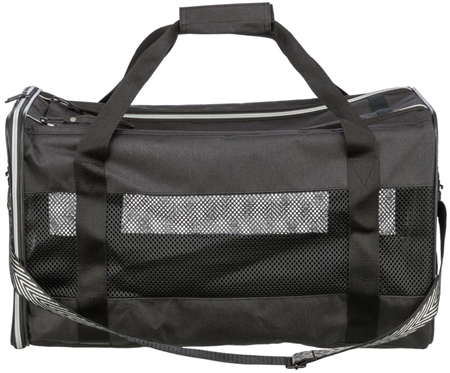 Flytaske til hund sort 47 cm