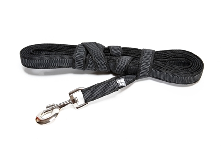 JULIUS K9 SUPER GRIP -SORT/GRÅ 20 MM, 5 M - HÅNDTAG