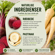 Grønsagsmix nr 2-  Naturligt grøntsagstilskud til hunde