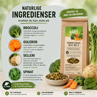 GRAU Grøntsagsmix Nr. 3 – Tørret Grøntsagsmix til BARF – 500 g & 1,2 kg