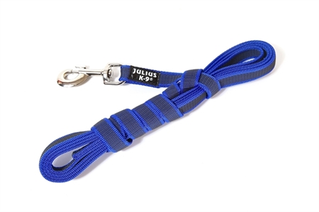 JULIUS K9 SUPER GRIP -BLÅ/GRÅ 20 MM, 3 M- Håndtag