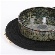 D&D Keramik HUNDESKÅL JASPER - Green Marble