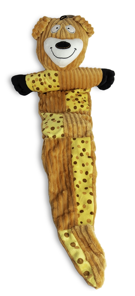 Orange Løve i blødt fløjl Orange 80 cm 