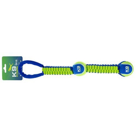 K9 TENNISBALL DOUBLE TUG med 2 bolde 51CM