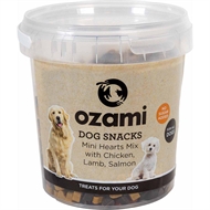 Ozami Hunde Snack Mini Hjerte Mix 500 g