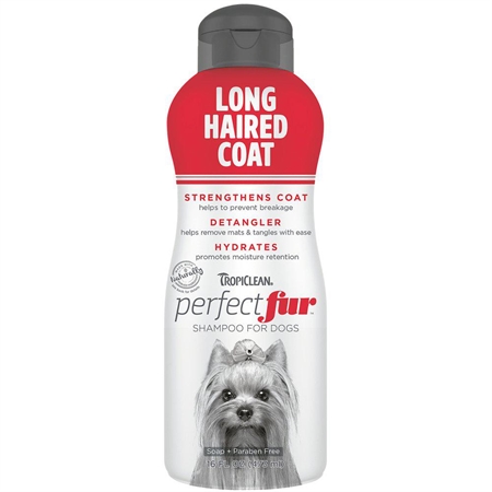 TROPICLEAN PERFECT FUR LONG HAIRED COATSHAMPOO 473 ml 