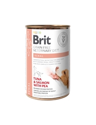 Brit Grain Free Veterinary Diet Dog Can Renal Tuna & Salmon with Pea 