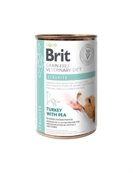 Brit Grain Free Veterinary Diet Dog Can Struvite Turkey with Pea