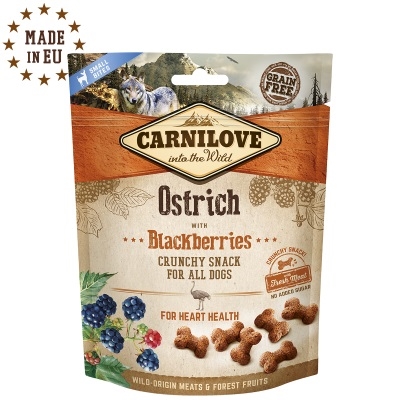 CARNILOVE CRUNCHY SNACK STRUDS & BROMBÆR