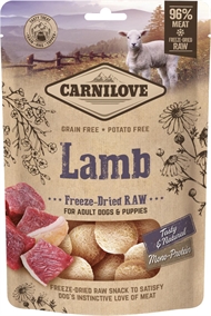 Carnilove Freeze-Dried Raw Snacks Lam (Frysetørret Lam)
