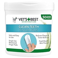 Vets Best Clean fingertut til tandpleje 50 stk.