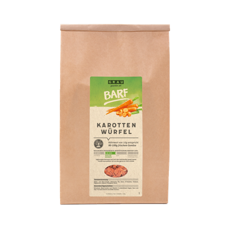 Gulerods terninger 1,2 kg 