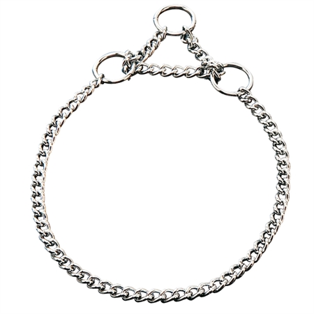 HS Kædehalsbånd Halvkvæl 1,5 mm Steel chrome-plated, 1.5 mm