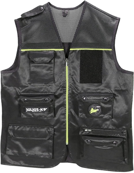 Julius K9® Dogsport Vest – Vandafvisende – Black/Neon