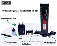 Aeolus Kiss Clipper MC-220 – Slank Trådløs Minitrimmer