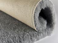 Vet Bed Gummibagside Grå 75 x 100 cm Kraftig kvalitet 