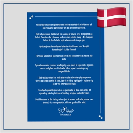 Opdrætsjournal 