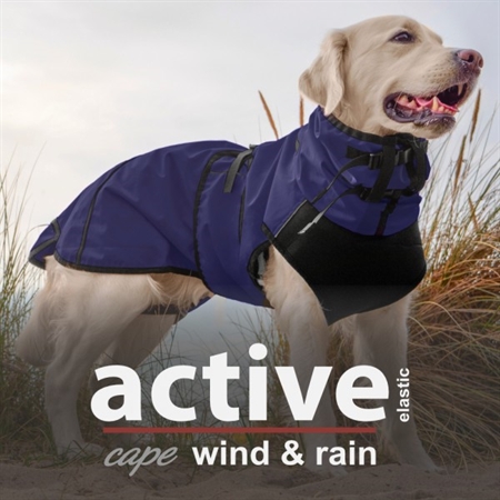 ACTIVE CAPE WIND & RAIN - ELASTIC - MØRKEBLÅ