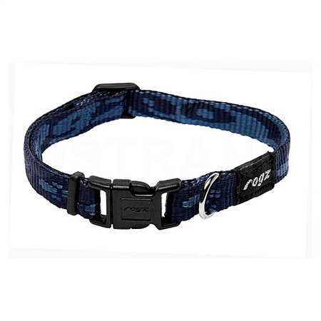 Rogz ALPINIST 20-31CM NAVY HALSBÅND 11MM