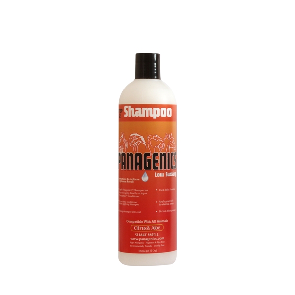 Ombord horisont rester Panagenics Shampoo - Til alle pelsvarianter 480ml