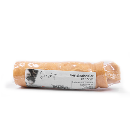 Snack\'it Hestehudsruller 15 cm i folie