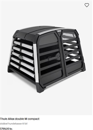 Thule Allax double M compact - dobbel hundekasse til bil 