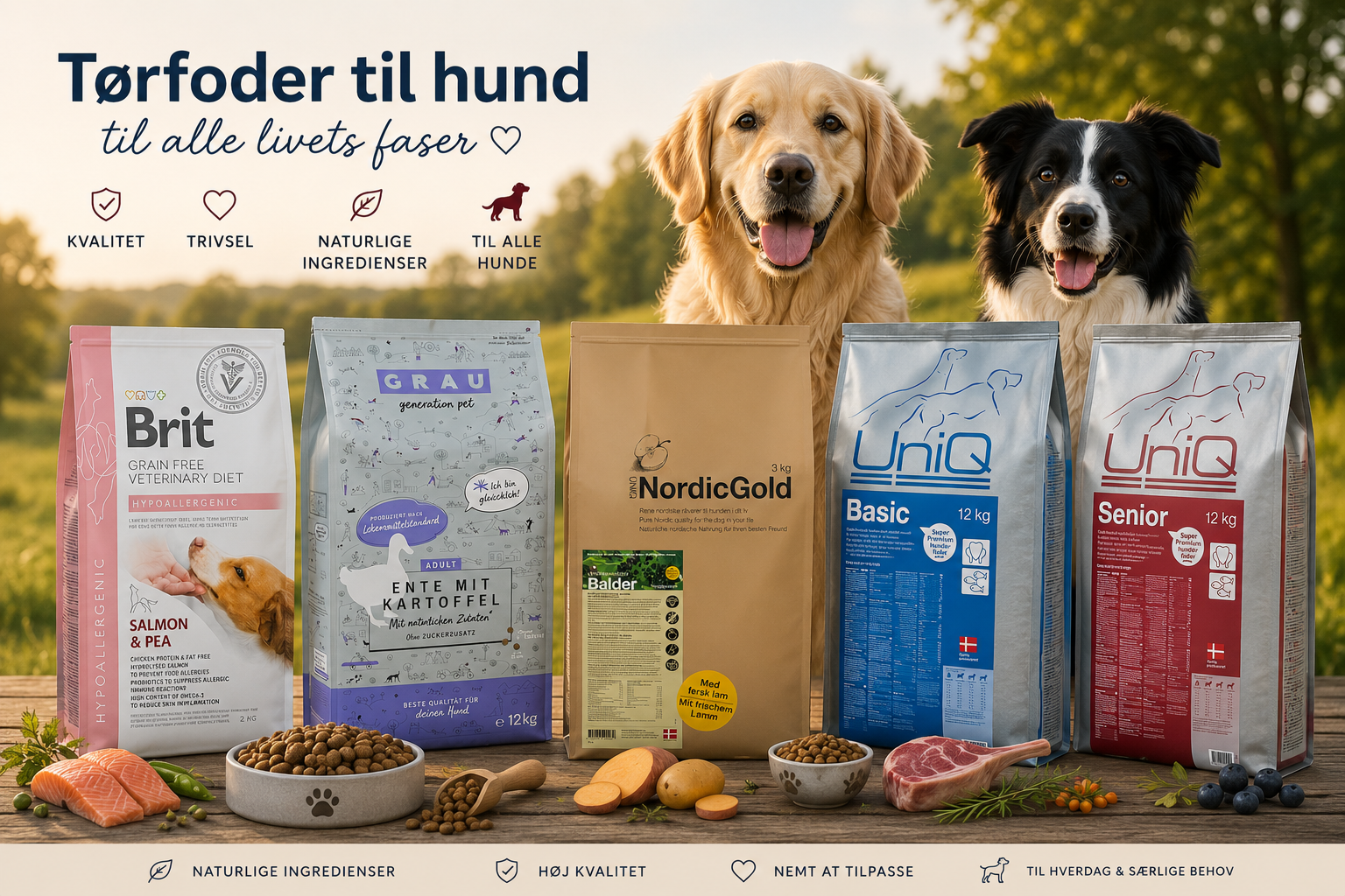 Tørfoder til hunde