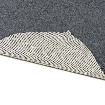Vet Bed Gummibagside Koksgrå 100x150 cm Kraftig kvalitet 