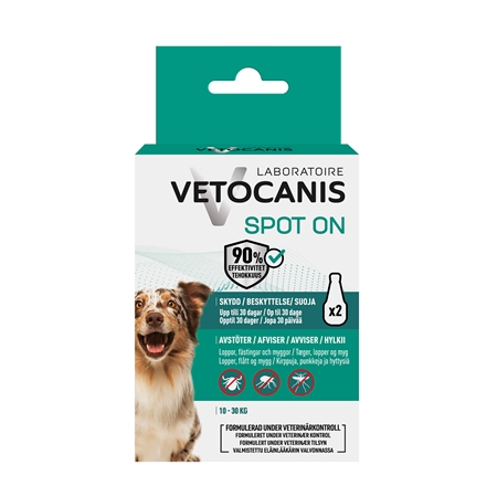 Vetocanis Anti-parasit Spot On Hund 10-20 kg
