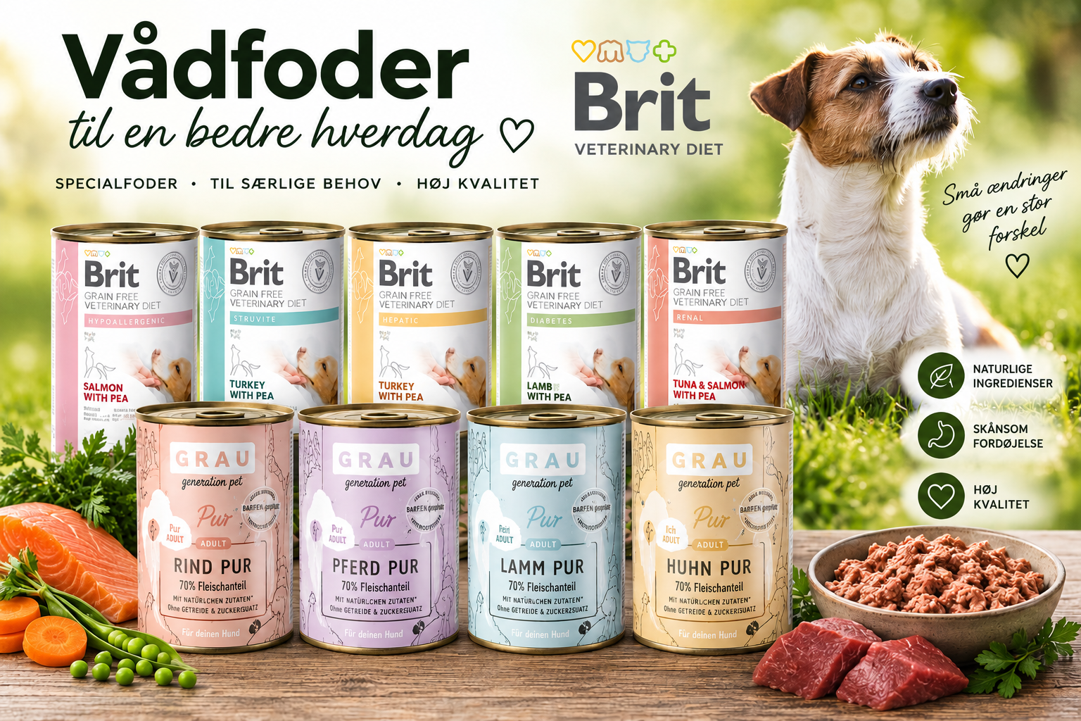 Vådfoder til hunde