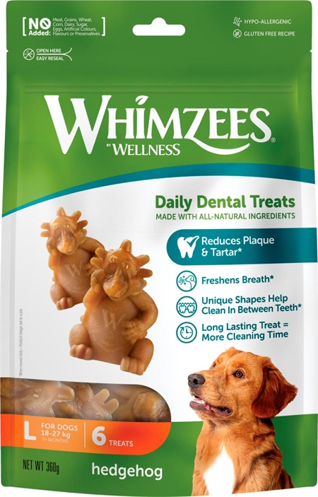 Whimzees Hedgehog L