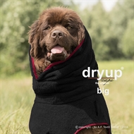 Dryup Cape -Tørre dragt til hunde Sorte (Badekåbe) 