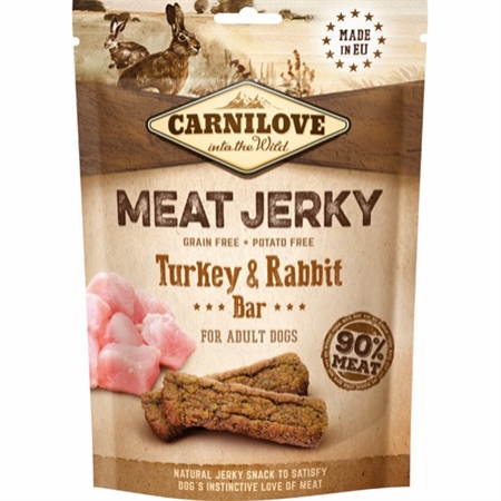 Carnilove JERKY Kalkun & Kanin 100g