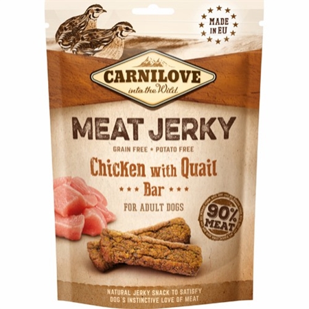 JERKY CHICKEN WITH QUAIL BAR 100 g