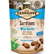 Carnilove SOFT SNACK SARDINER & VILD HVIDLØG 