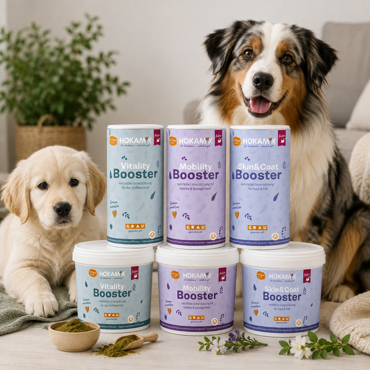 Hokamix30 - Naturligt kosttilskud til hunde