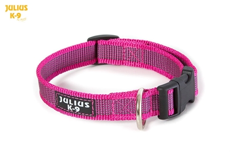 PINK Halsbånd, JULIUS K9 Pink 27-42 cm