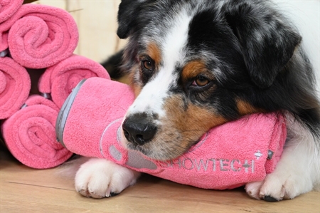 SHOW TECH+ Superabsorberende Fleece Håndklæde Candy Pink