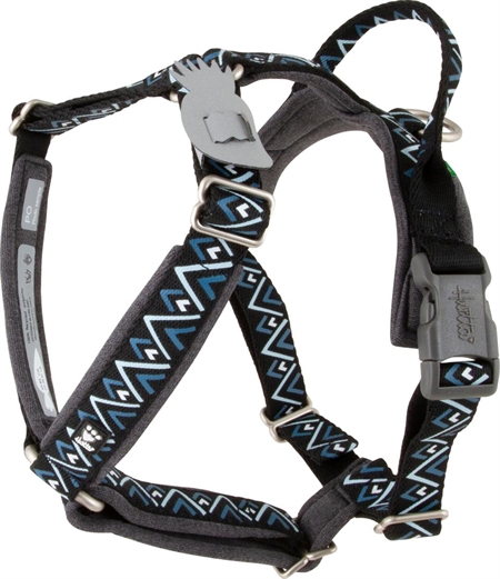 Hurtta RAZZLE-DAZZLE Y-Sele BlackBerry 35 - 45 cm