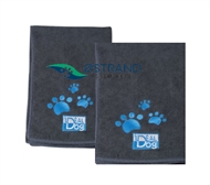 IdealDog  microfiber håndklæder 2 Stk. 40 x 60 Grå