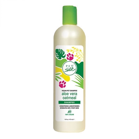 Aloe Vera Shampoo fra Pet Silk plejer og fugter pelsen