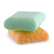 Spa-svamp  - Sparer shampoo og letter badning.