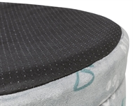 Trixie Jimmy Soft oval lysegrå hundeseng - bund