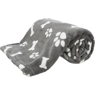 Fleece hundetæppe Grå 50 x 75 cm 