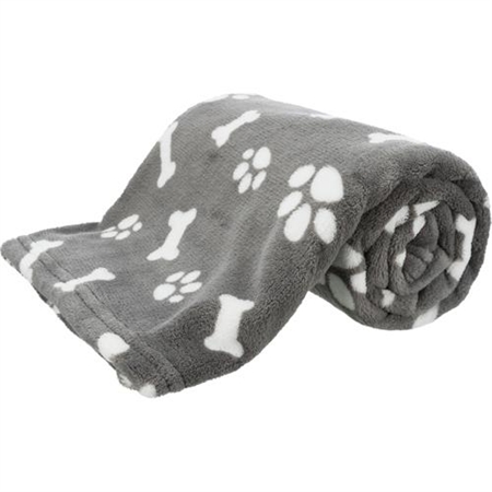 Fleece hundetæppe Grå 50 x 75 cm 